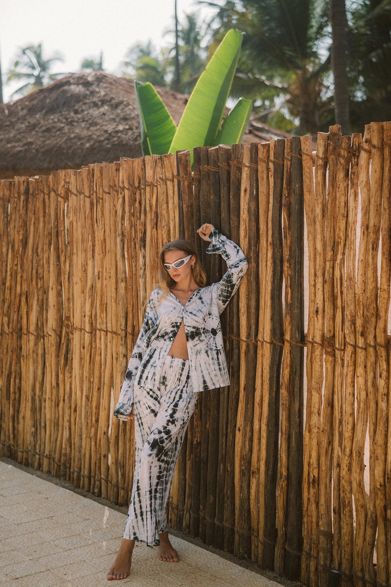 PAROS SET | deep sea hand tie-dyeing