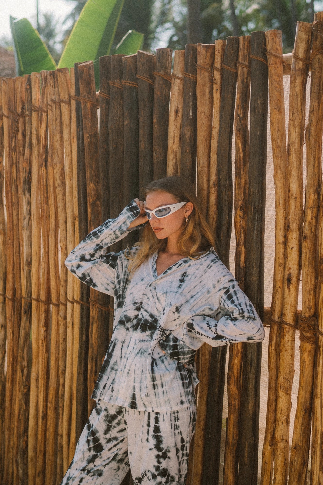 PAROS SET | deep sea hand tie-dyeing