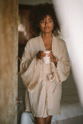 SAVANNA beige kimono
