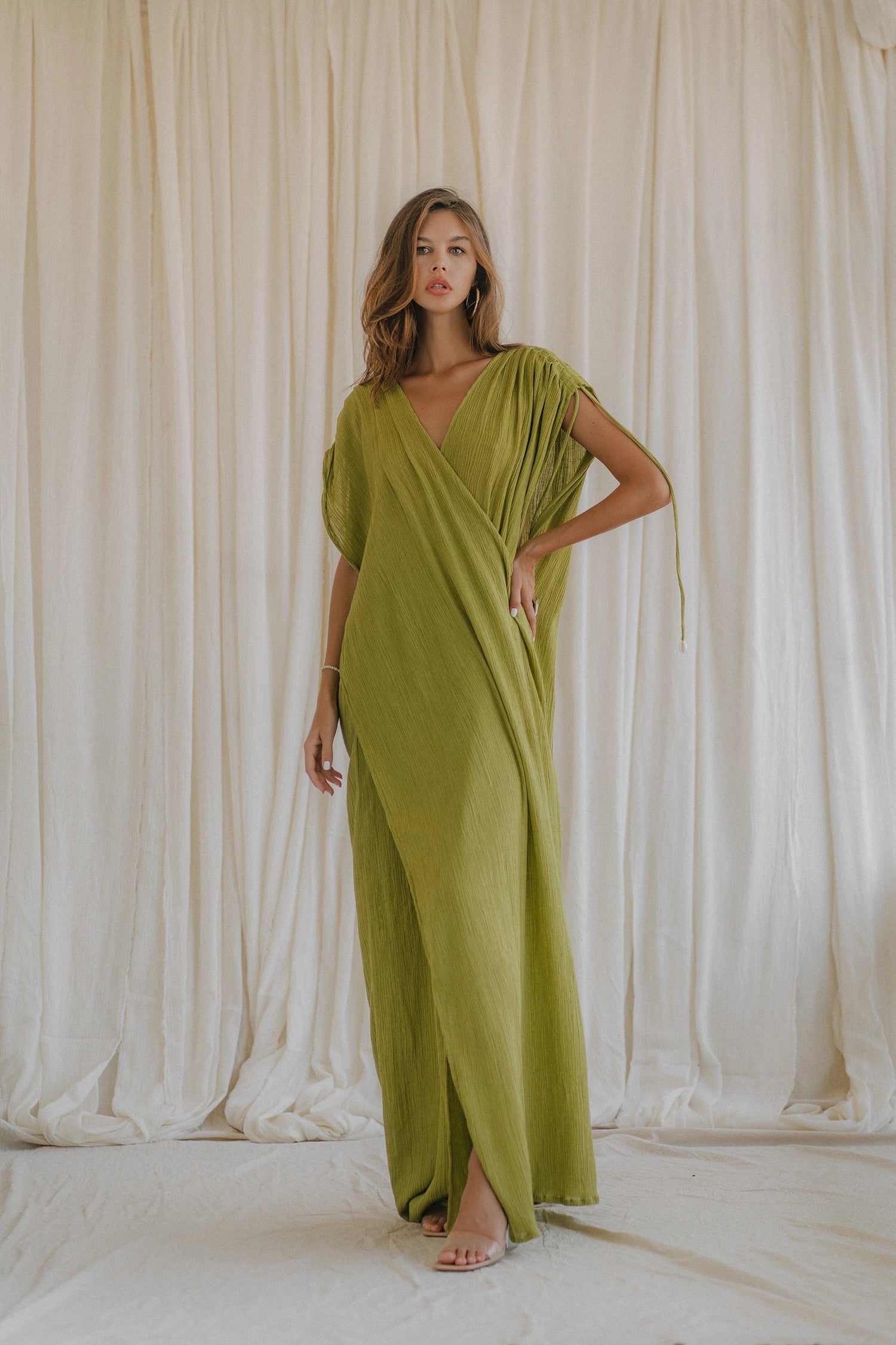 AMALFI citrus lemon dress