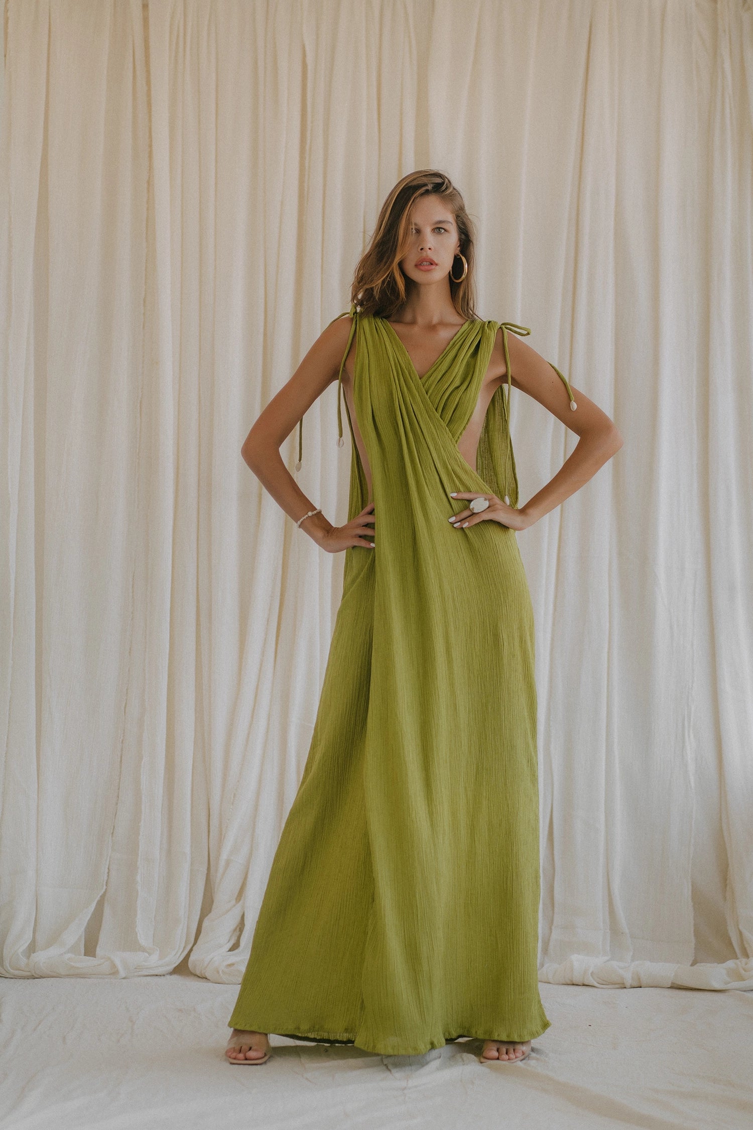 AMALFI citrus lemon dress