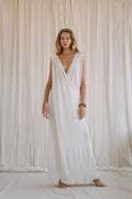 AMALFI white x-cross dress