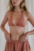 MALIBU peach cotton set