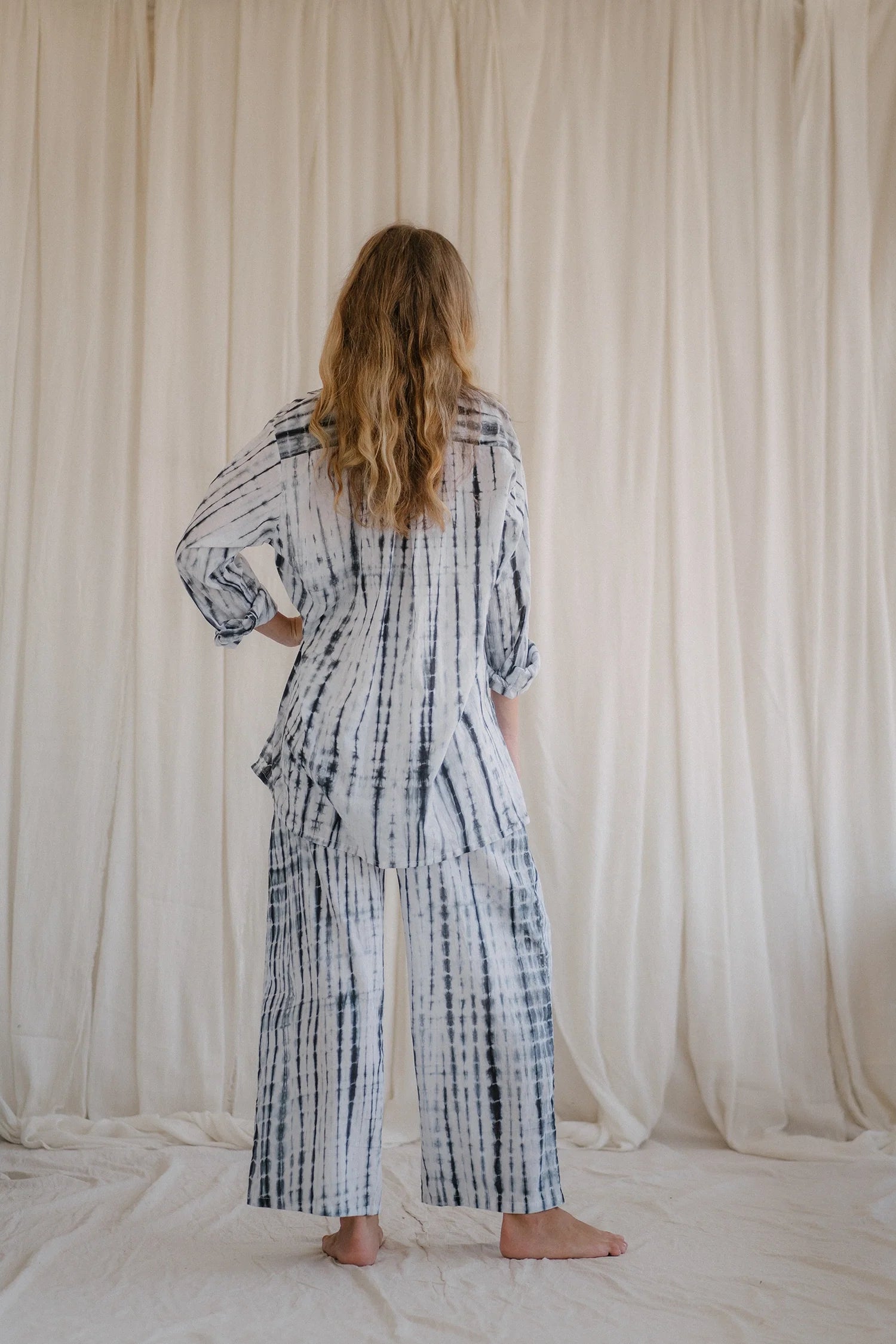 PAROS SET | deep sea hand tie-dyeing