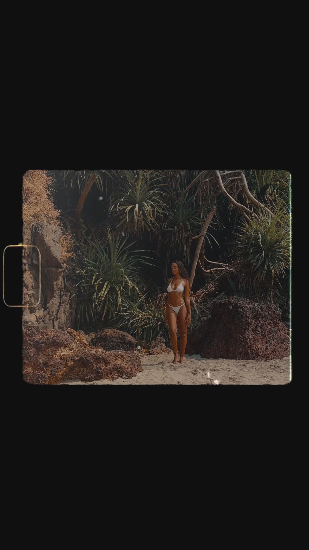 SARONG | brown printed chiffon